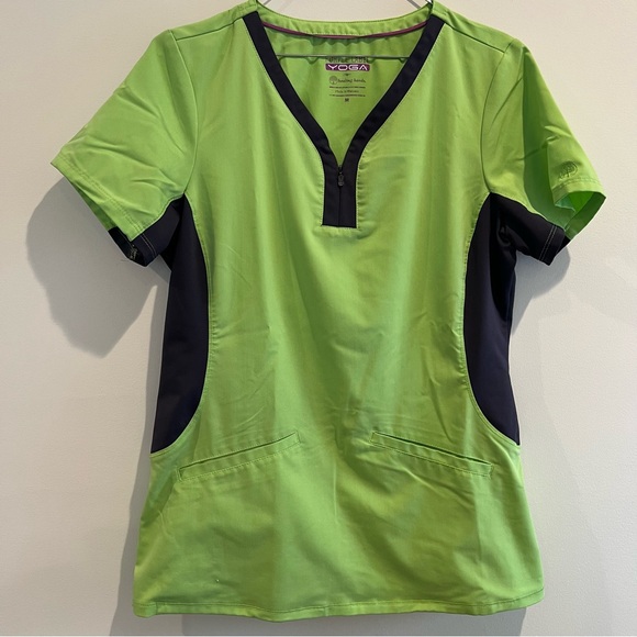healing hands Tops - Healing Hands‎ Purple Label Yoga scrub top